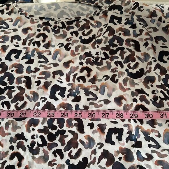 Show Me Your Mumu Cold Shoulder Caftan Top Cheetah Print Size M - Picture 7 of 8